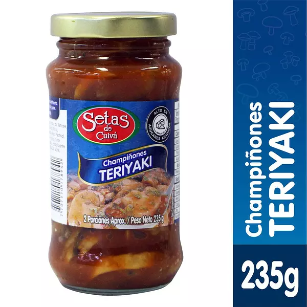 Champiñones Setas de Cuiva Teriyaki 235g