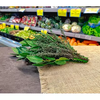 Naturomar Hierbas Frescas Laurel y Tomillo