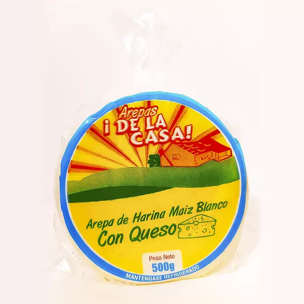 Arepa de La Casa con Queso 500g