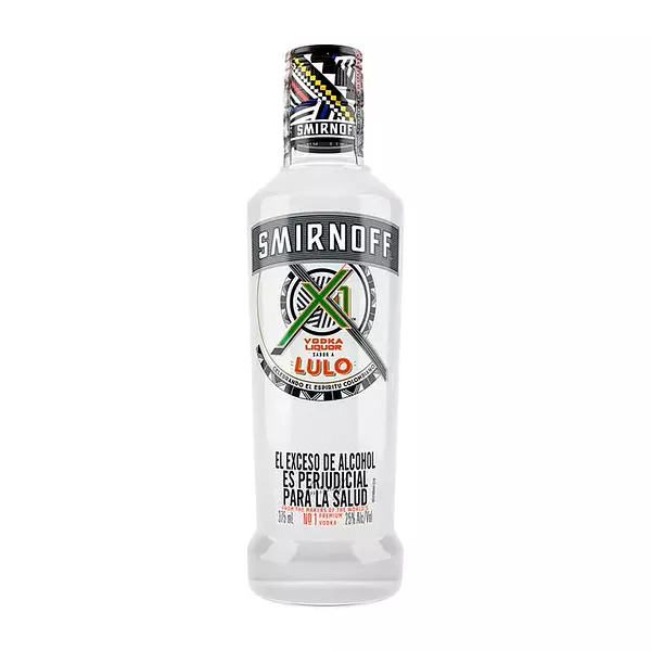 Vodka Smirnoff X1 Lulo 375ml