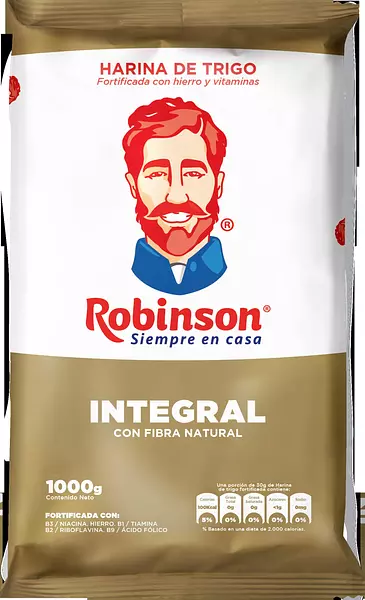 Harina de Trigo Robinson Integral 1000g