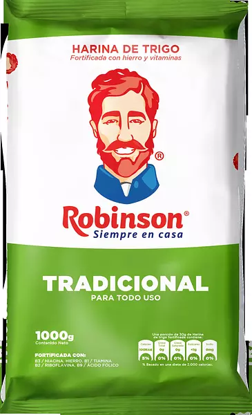 Harina de Trigo Robinson Tradicional 1000g