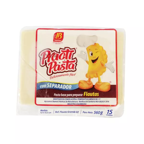 Masa para Flautas Practi Pasta 560g