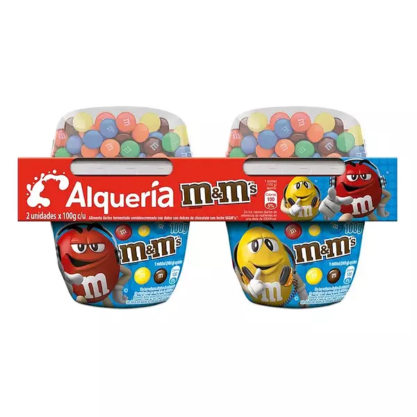 Yogurt Alqueria M&M Duo 100g