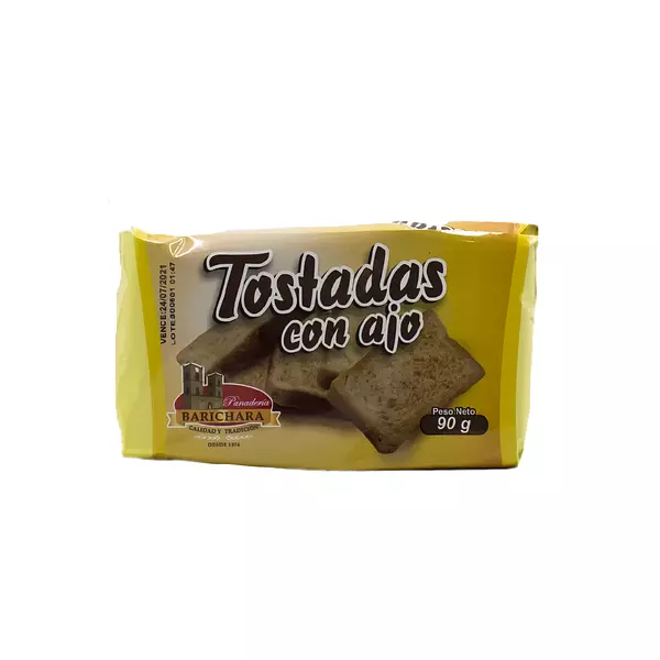 Tostadas Barichara Ajo 110g