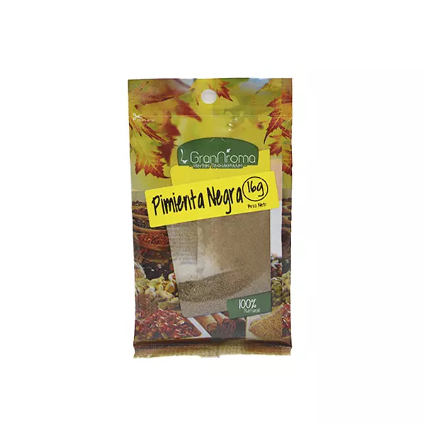 Granaroma Pimienta Negra Molida x 10gr