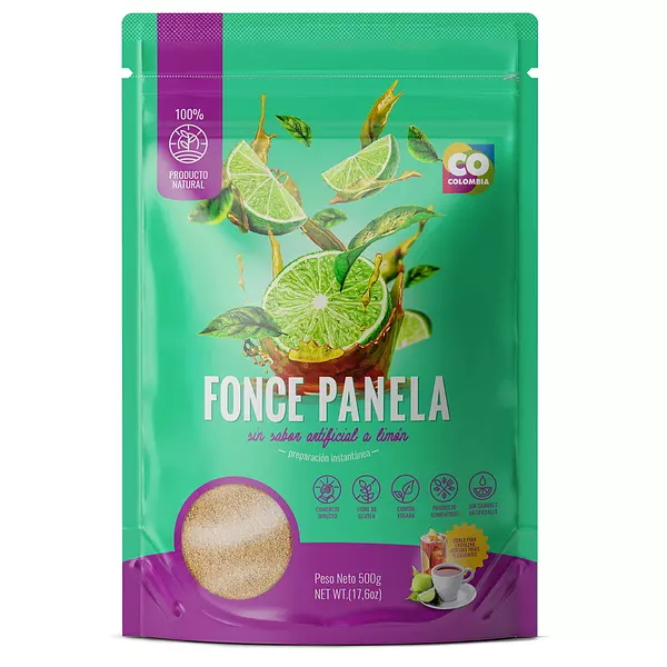 Panela Pulverizada Fonse 500 Limon