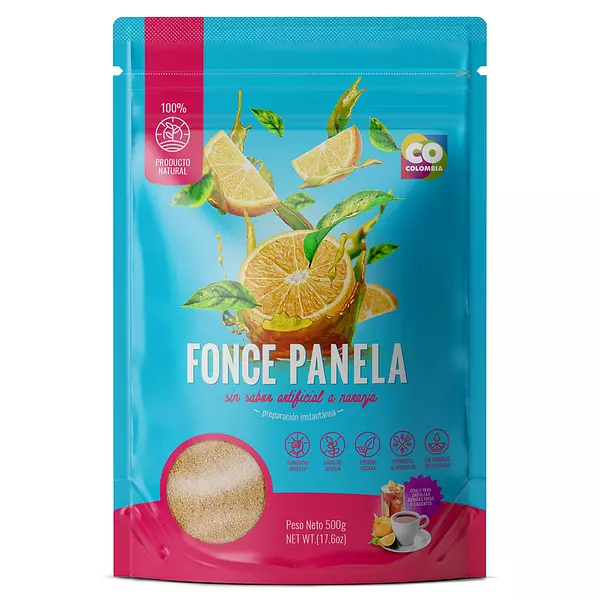 Panela Pulverizada Fonse 500 Naranja