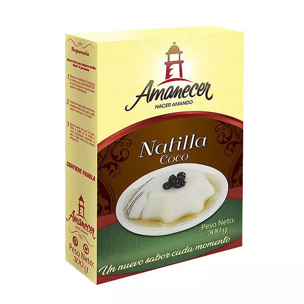 Natilla Amanecer Coco 300g