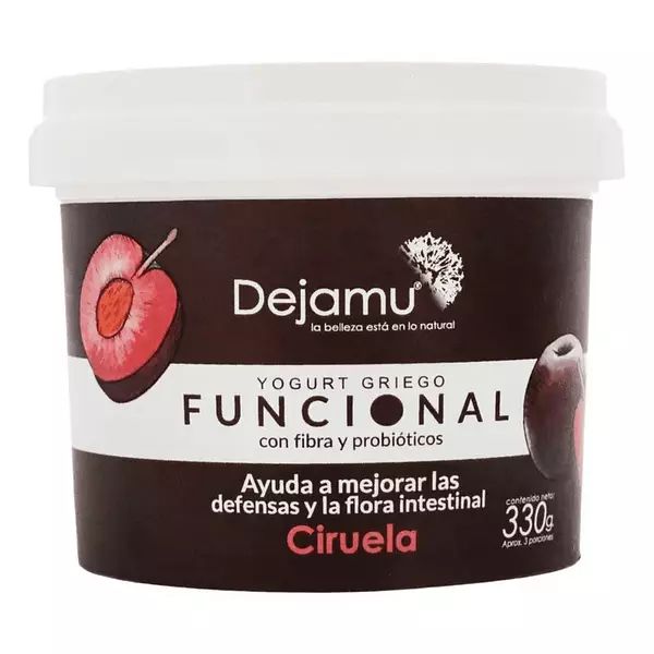 Yogurt Griego Funcional Ciruela 330g