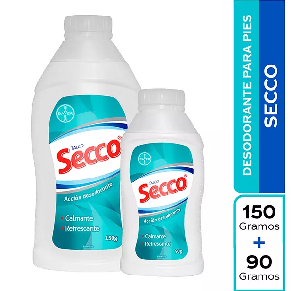 Talco Seco 150g + 90g