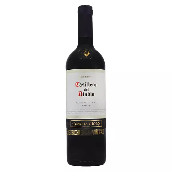 Vino Casillero del Diablo Merlot 750ml