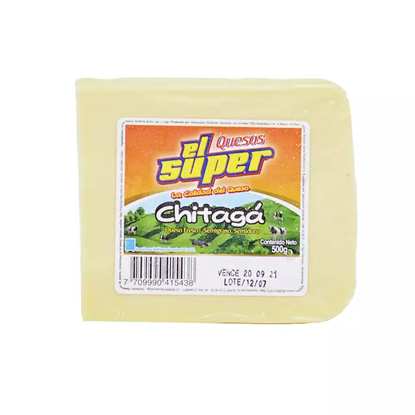 Queso El Super Chitaga 500g