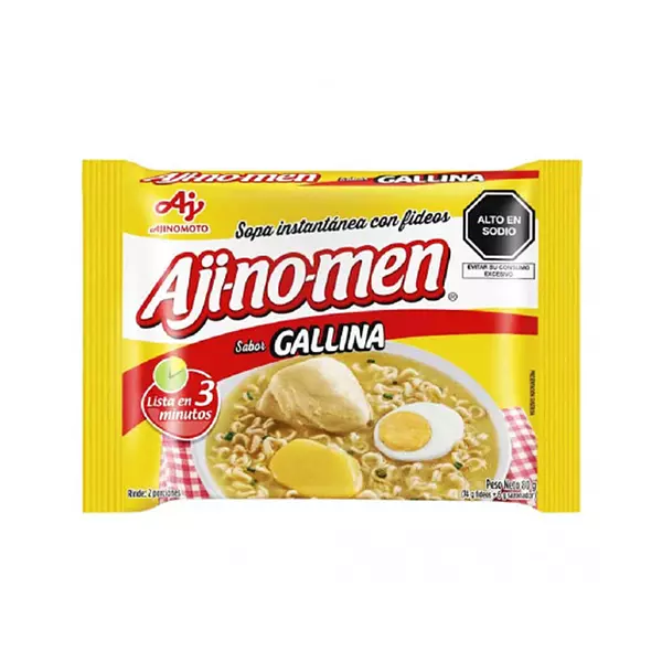 Sopa AjiNoMen Gallina 80g