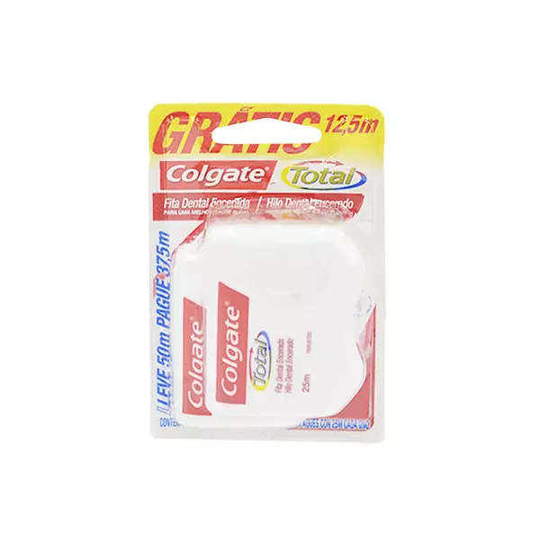 Hilo Dental Colgate Total Pague 37.5m Lleve 50m