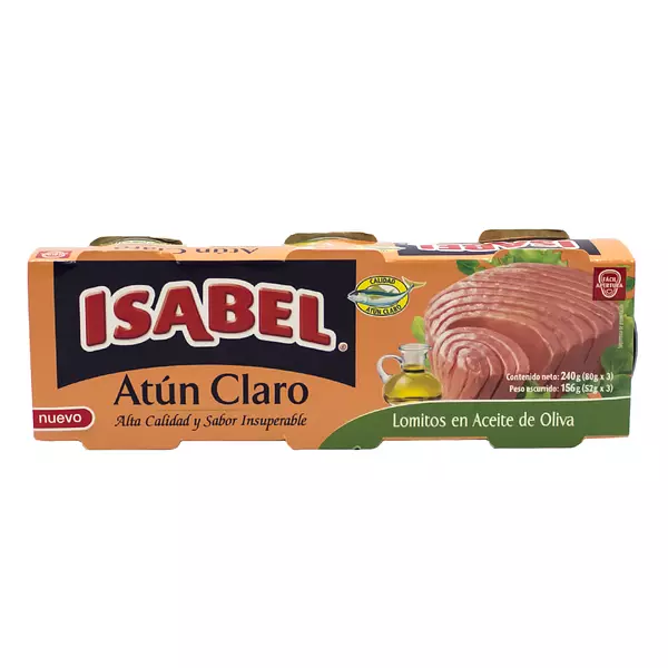 Atun Isabel de Aceite de Oliva Tripack 80g