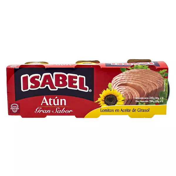 Atun Isabel de Aceite Tripack 80g