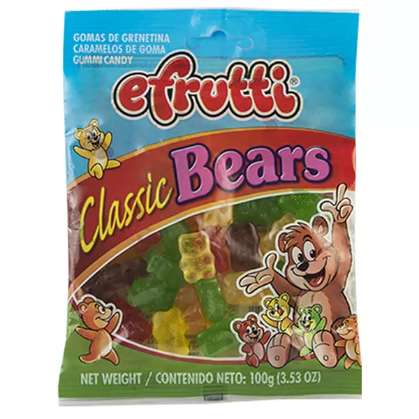 EFrutti Gomas x 100gr E. Frutti Gummi Bears