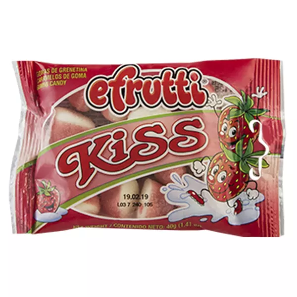 EFrutti Gomas x 40gr E. Frutti Strawberry Kiss