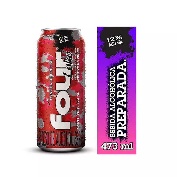 Aperitivo Four Loko Poche de Frutas 473ml