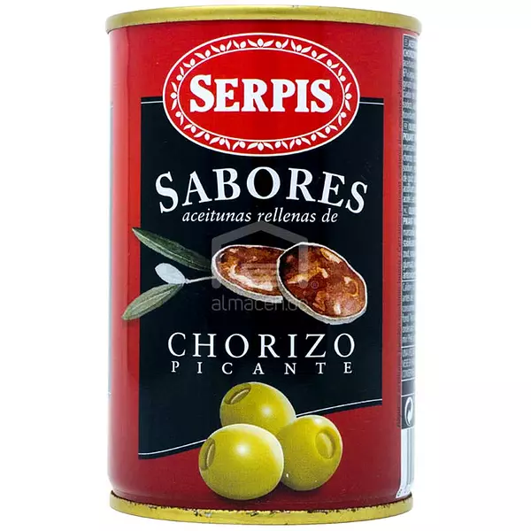 Aceitunas Serpis Rellenas de Chorizo 300g