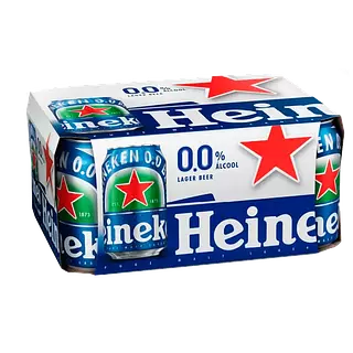 Cerveza Heineken Lata 0.0 6*250ml