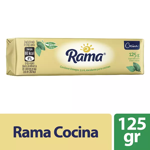 Margarina Rama de Barra 125g