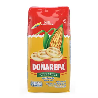 Harina Doña Arepa Amarilla 1000g
