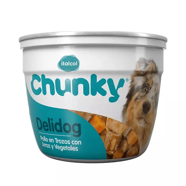 Pote Delidog Chunky Pollo con Vegetales 156g