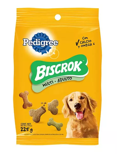 Galletas para Perros Biscrok MultiAdulto 225g