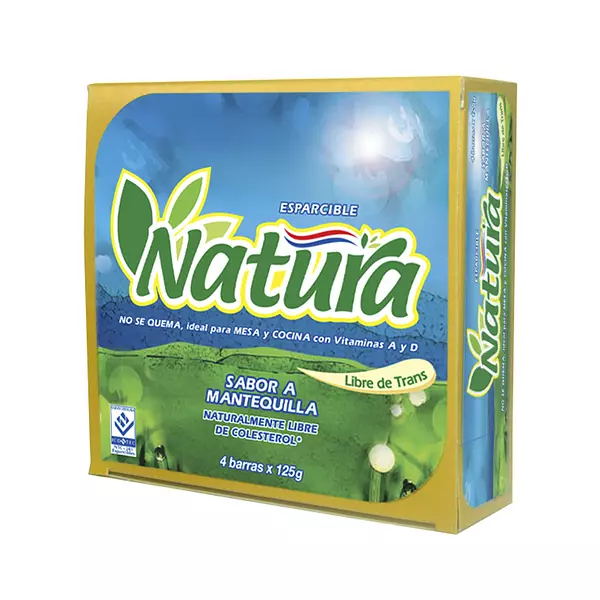 Margarina Natura de Barra 125g*4