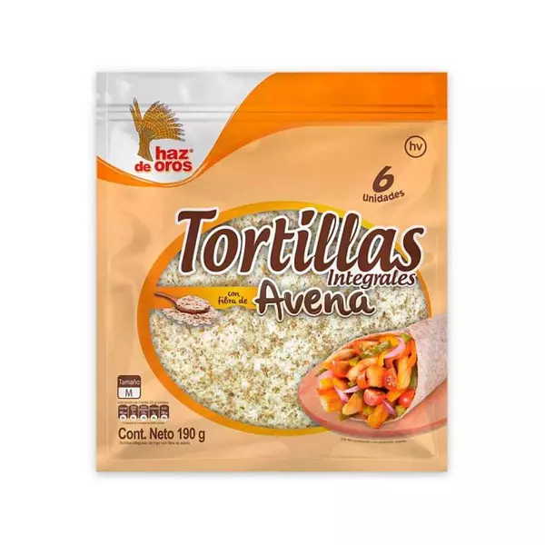 Tortilla Haz De Oros Avena Pague 6 Lleve 8