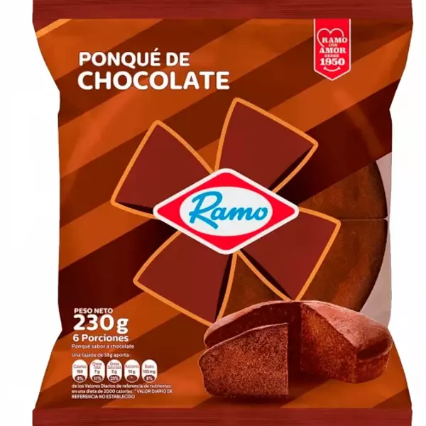 Ponque Ramo Chocolate 230g