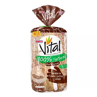 Pan Bimbo Vital Multicereal 500g