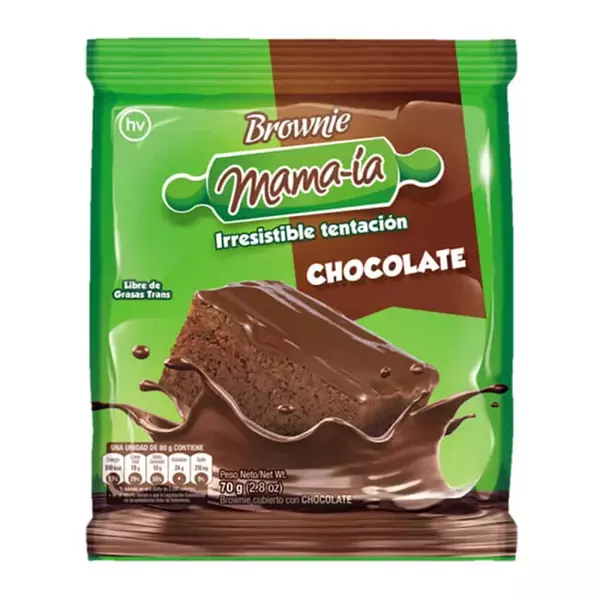 Brownie Mamaia Chocolate 70g