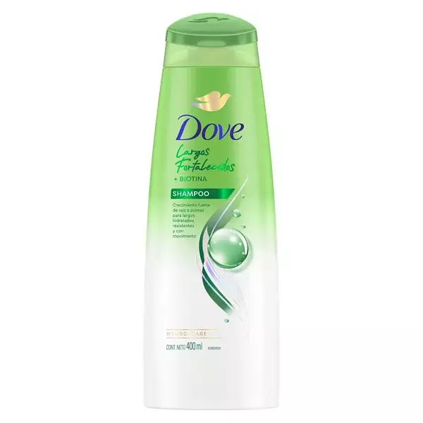 Shampoo Dove Largos Fortalizados 400ml