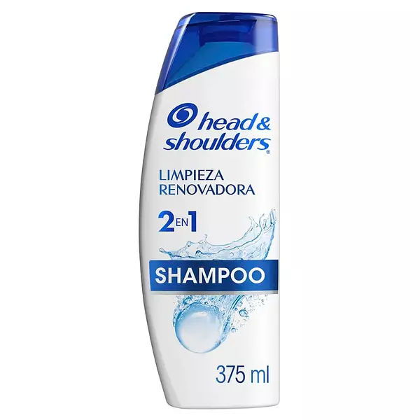 Shampoo H & S 2 De 1 375ml Limpieza Renovadora