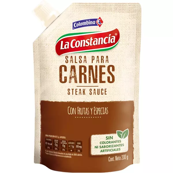 Salsa Para Carnes La Constancia Doypack 200g