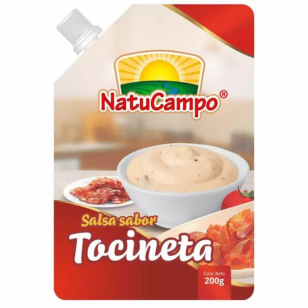 Salsa Sabor Tocineta Natucampo Doypack 200g