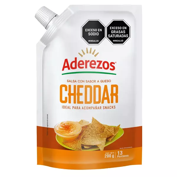 Salsa Cheddar Aderrezos 200g