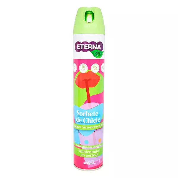 Ambientador Eterna Bio Sorbete De Chicle 400ml