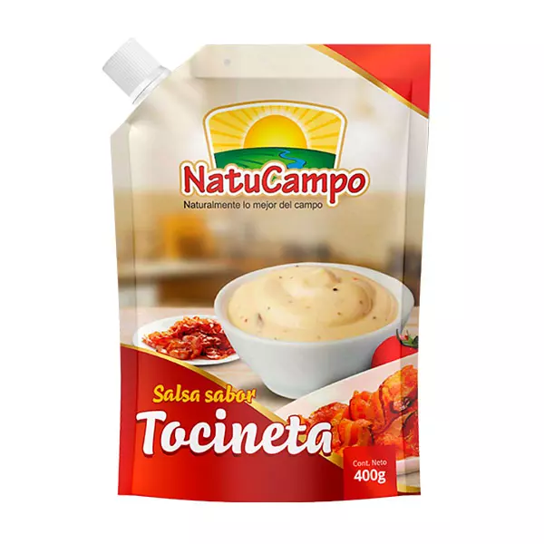 Salsa Sabor Tocineta Natucampo Doypack 400g