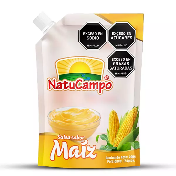 Salsa Sabor Maíz Natucampo Doypack 400g