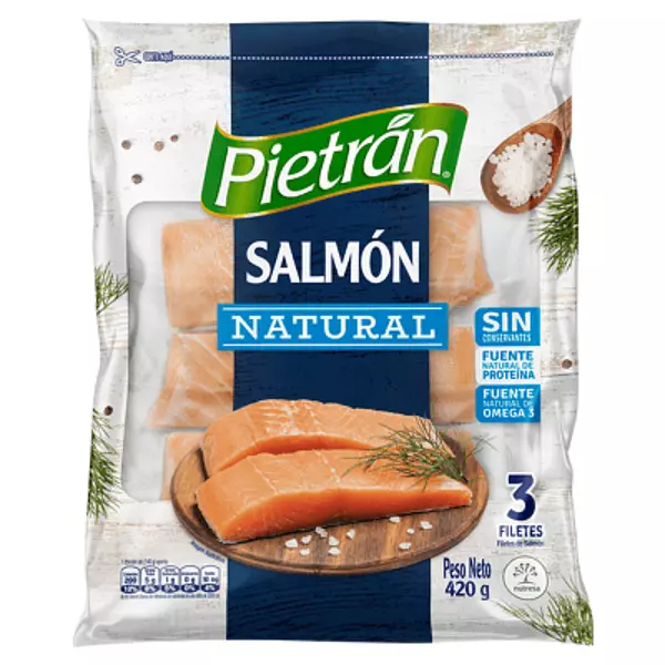 Salmon Pietran Natural 420g