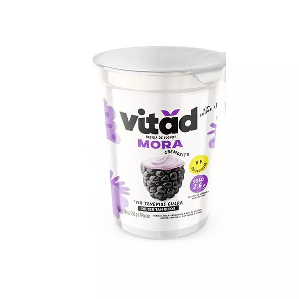 Yogurt Vitad Vaso Mora 150g