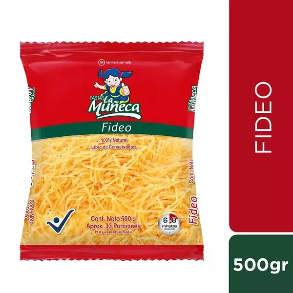 Pasta La Muñeca Concha 500g