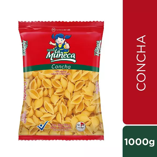 Pasta La Muñeca Concha 1000g