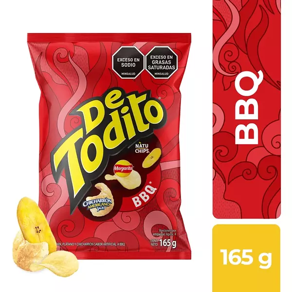 Pasabocas De Todito Bbq 65g