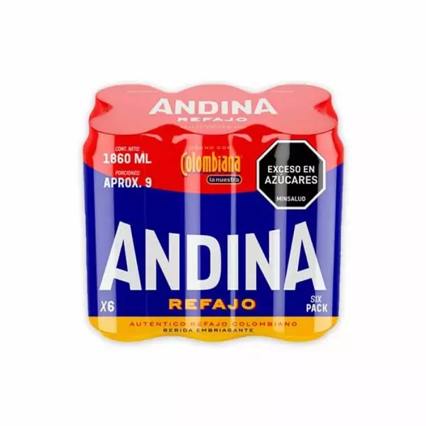 Refajo Andina Con Colombiana 6*310ml