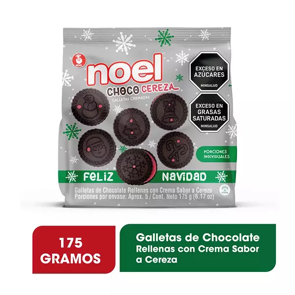 Galleta Navidad Choco Cereza Bolsa 175gr